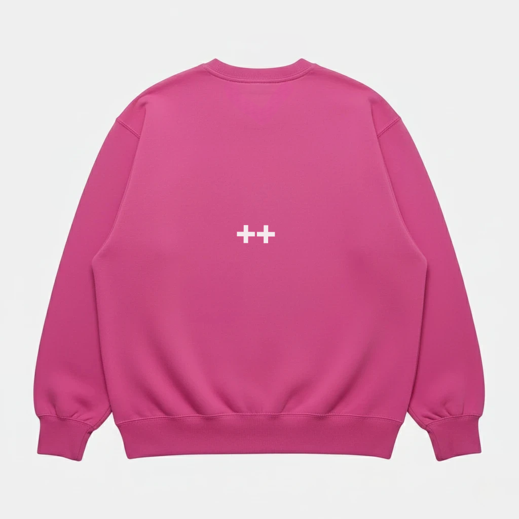 Eyes Upon Jesus Sweatshirt Pink