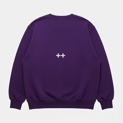 All Praises Sweatshirt Purple