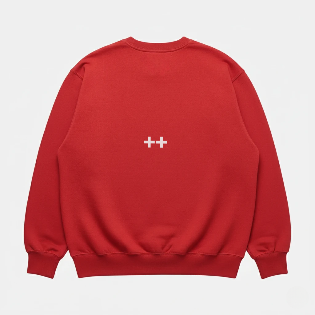 All Praises Sweatshirt Red