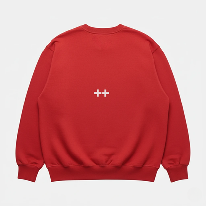 All Praises Sweatshirt Red