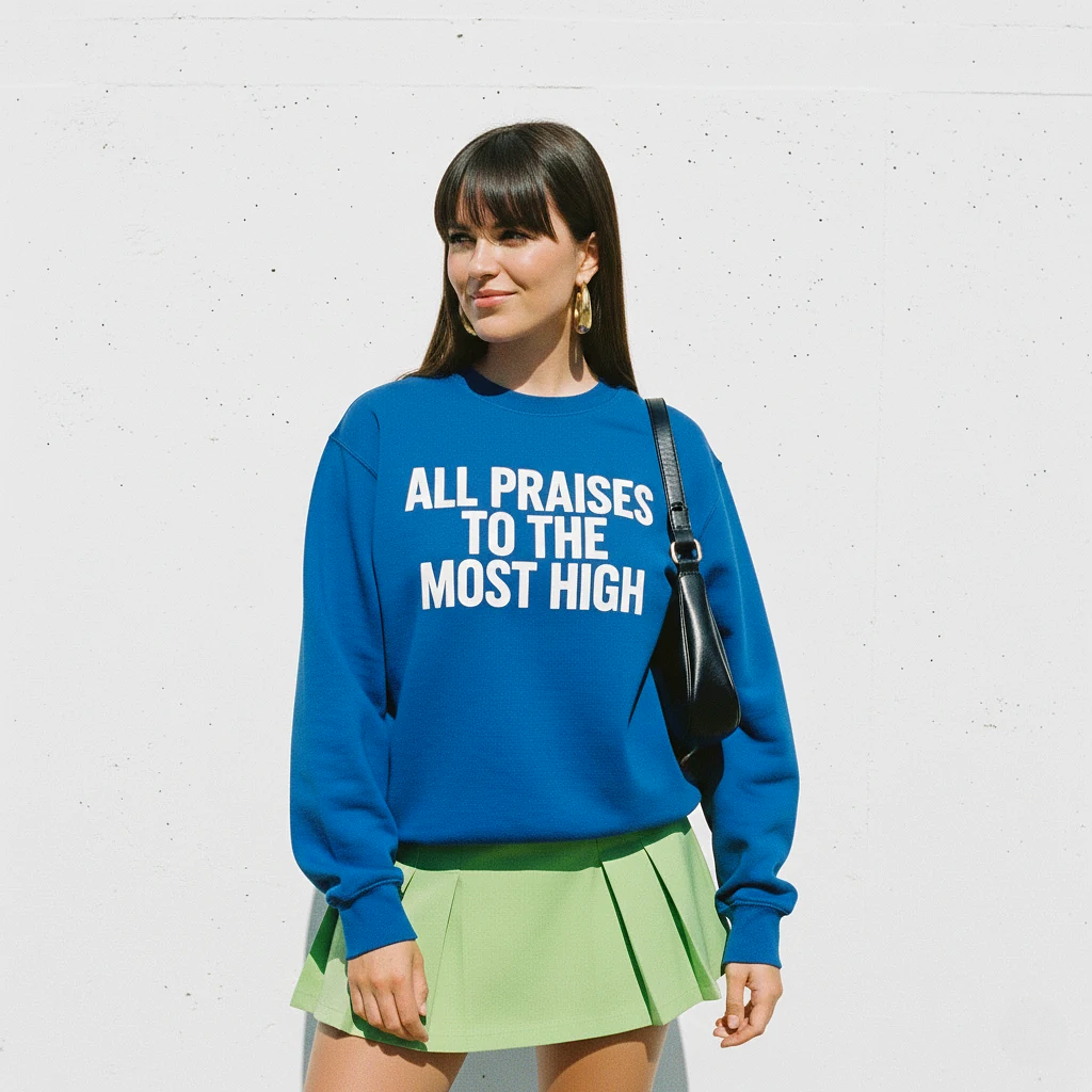 All Praises Sweatshirt Royal