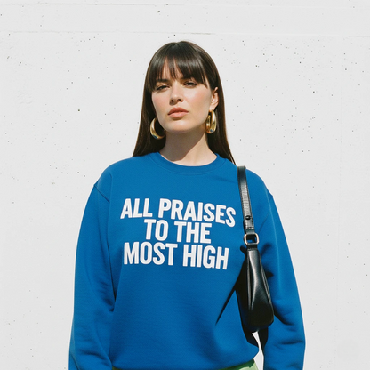 All Praises Sweatshirt Royal