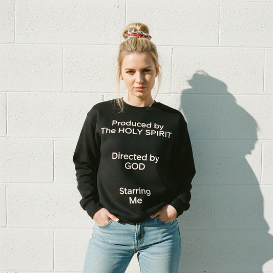 Directed by God Sweatshirt Black