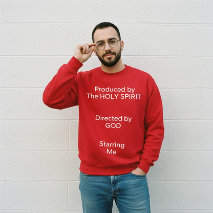 Directed by God Sweatshirt Red
