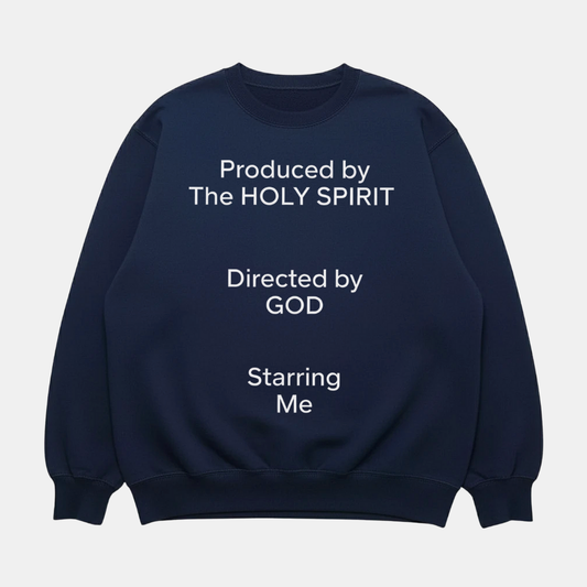 Directed by God Sweatshirt Navy