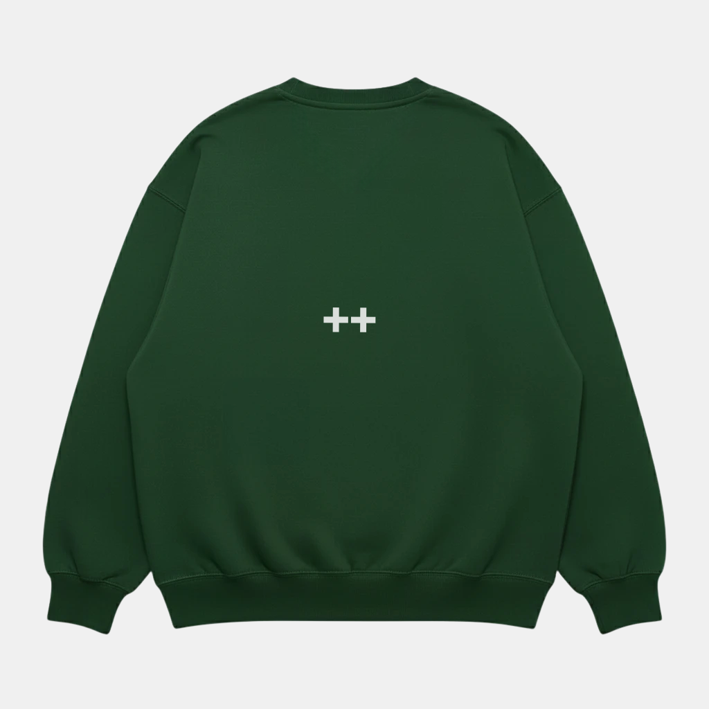 Eyes Upon Jesus Sweatshirt Green