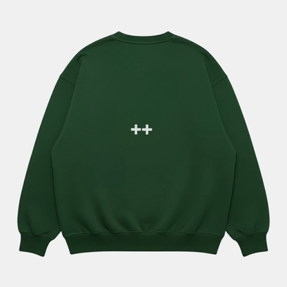 Eyes Upon Jesus Sweatshirt Green