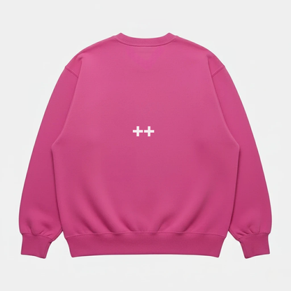 Eyes Upon Jesus Sweatshirt Pink