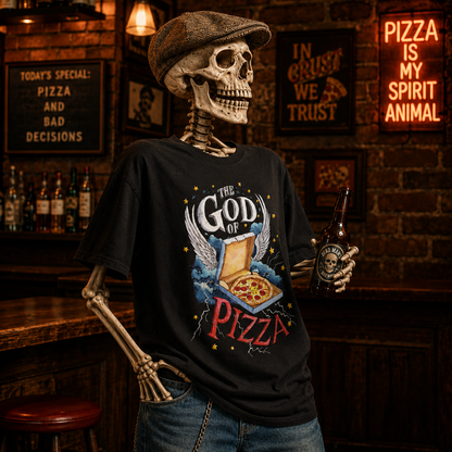 God Of Pizza Tee
