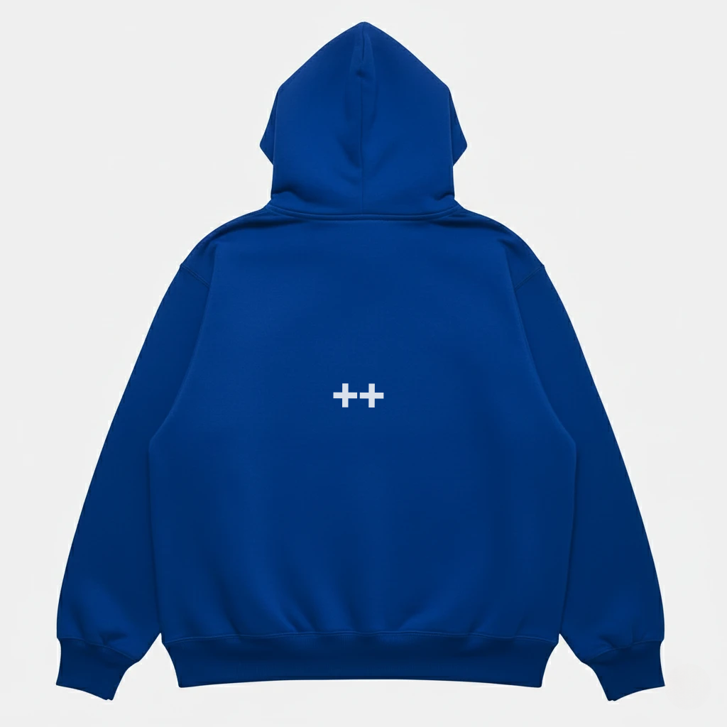 Jesus Is King Hoodie Royal
