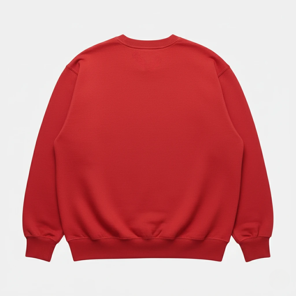 God Is Working Sweatshirt Red