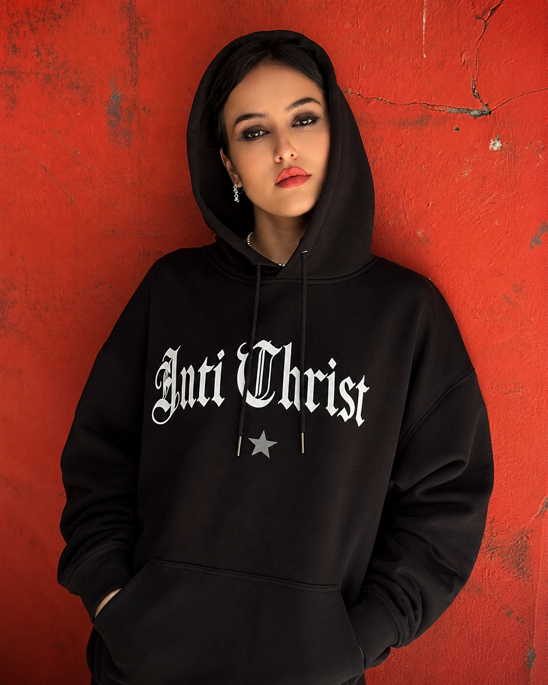 anti christ hoodie