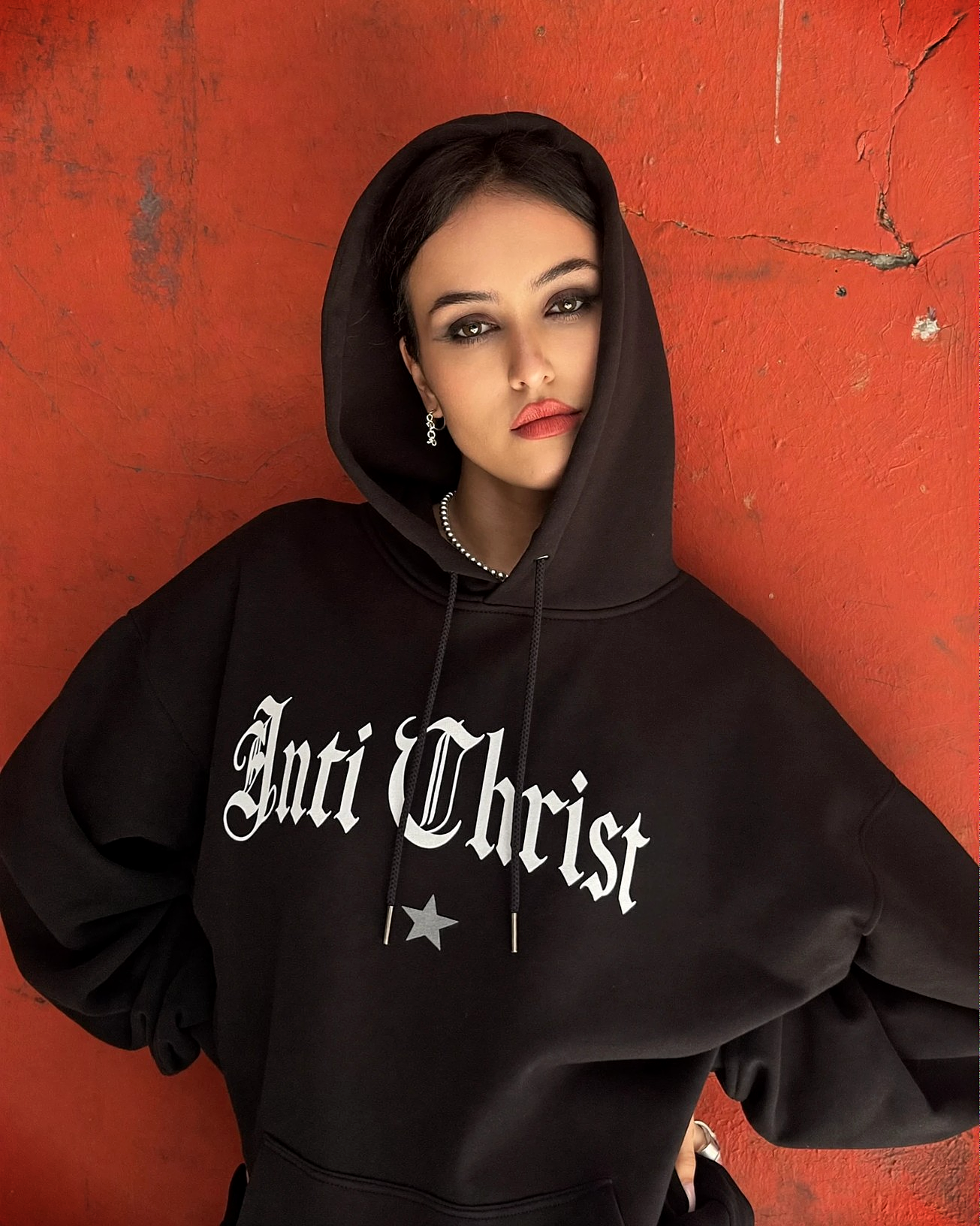 anti christ hoodie