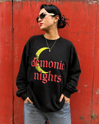 demonic nights sweatshirt