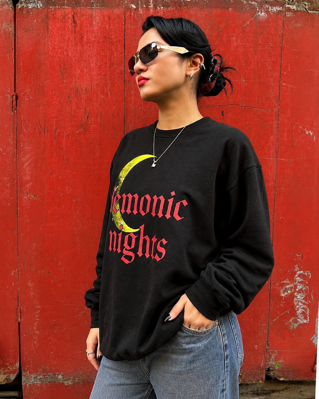 demonic nights sweatshirt