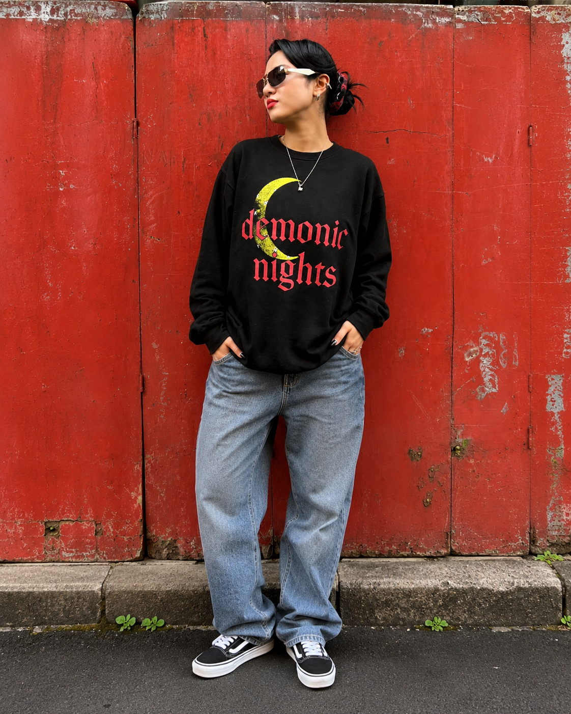 demonic nights sweatshirt