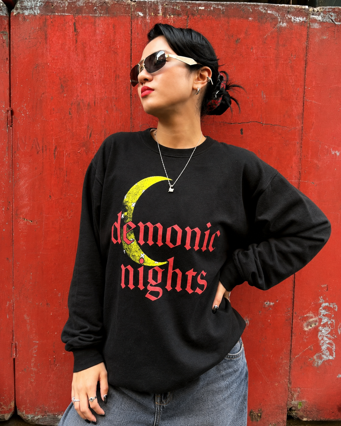 demonic nights sweatshirt