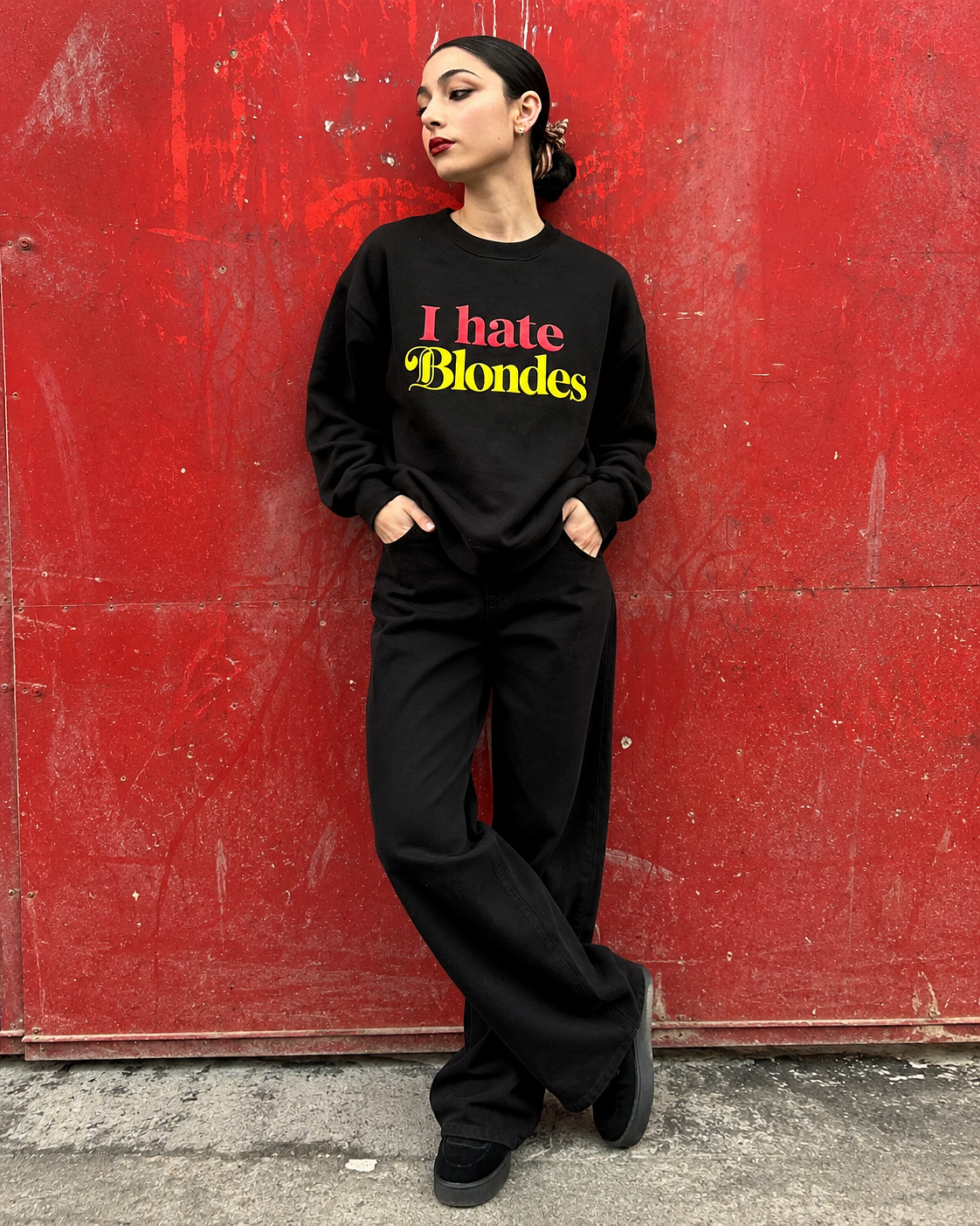 hate blondes sweatshirt