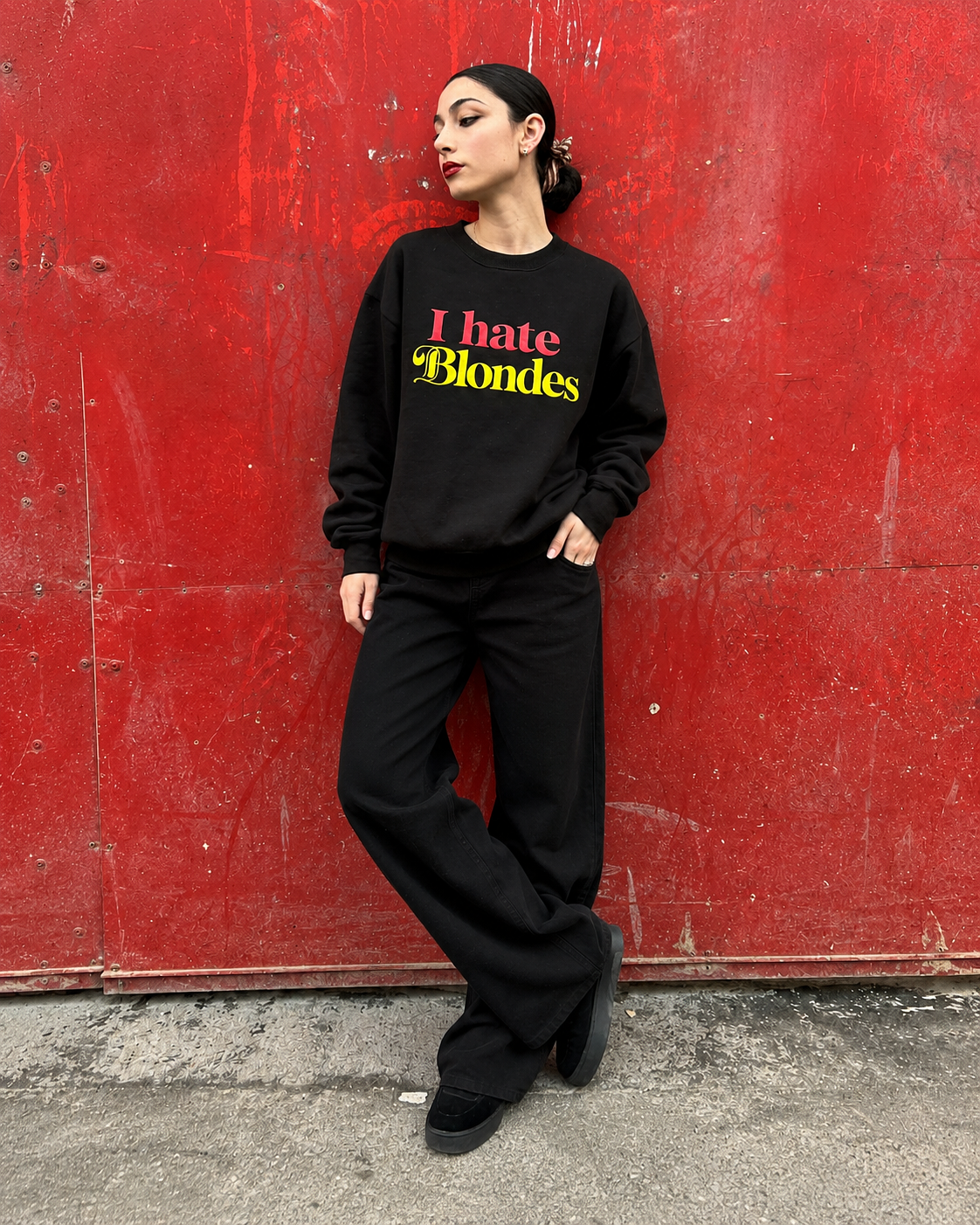 hate blondes sweatshirt