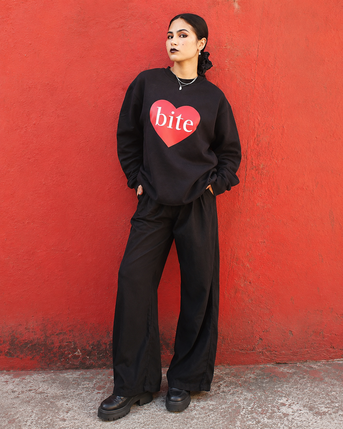 love bite sweatshirt