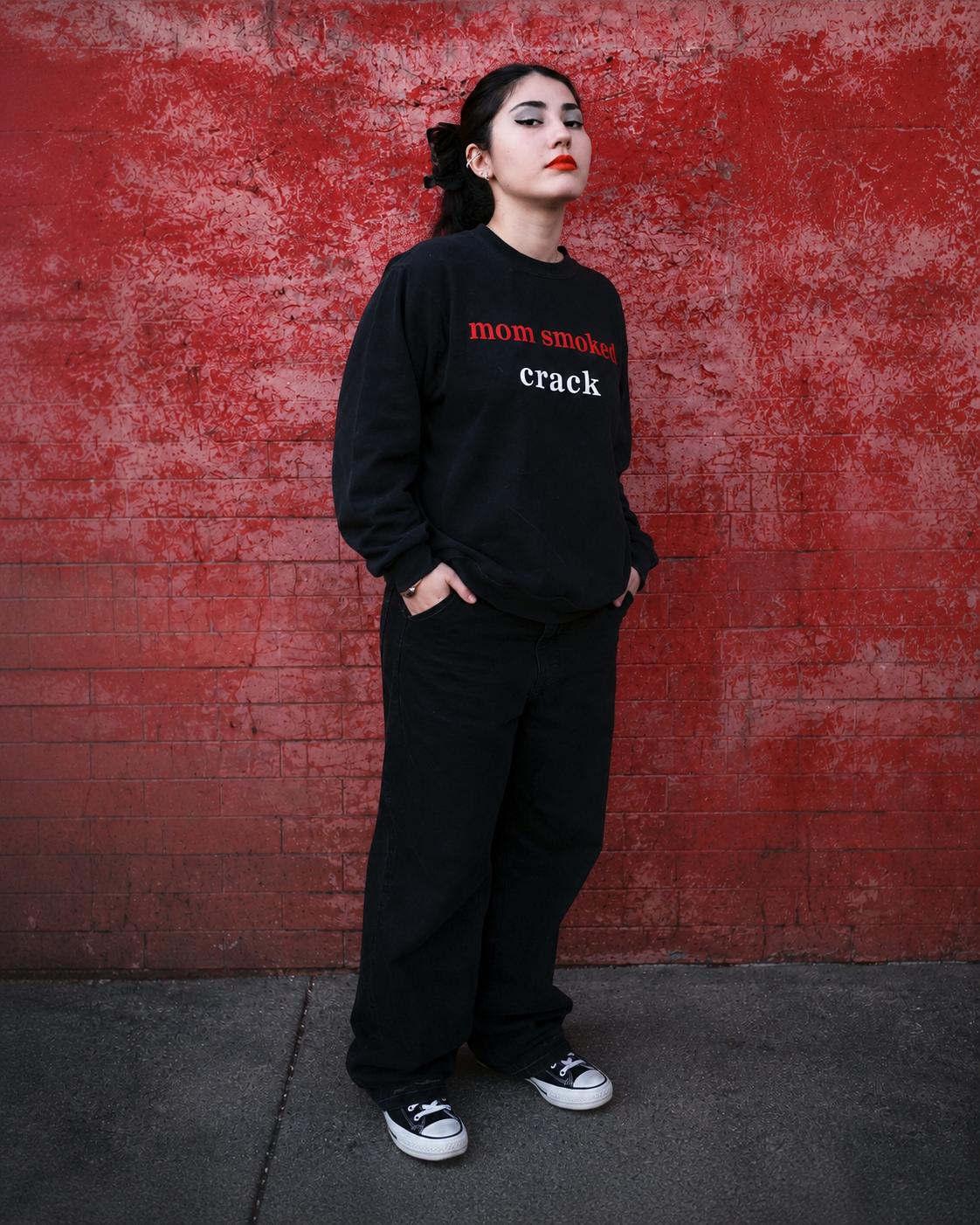 mom smoked crack sweatshirt