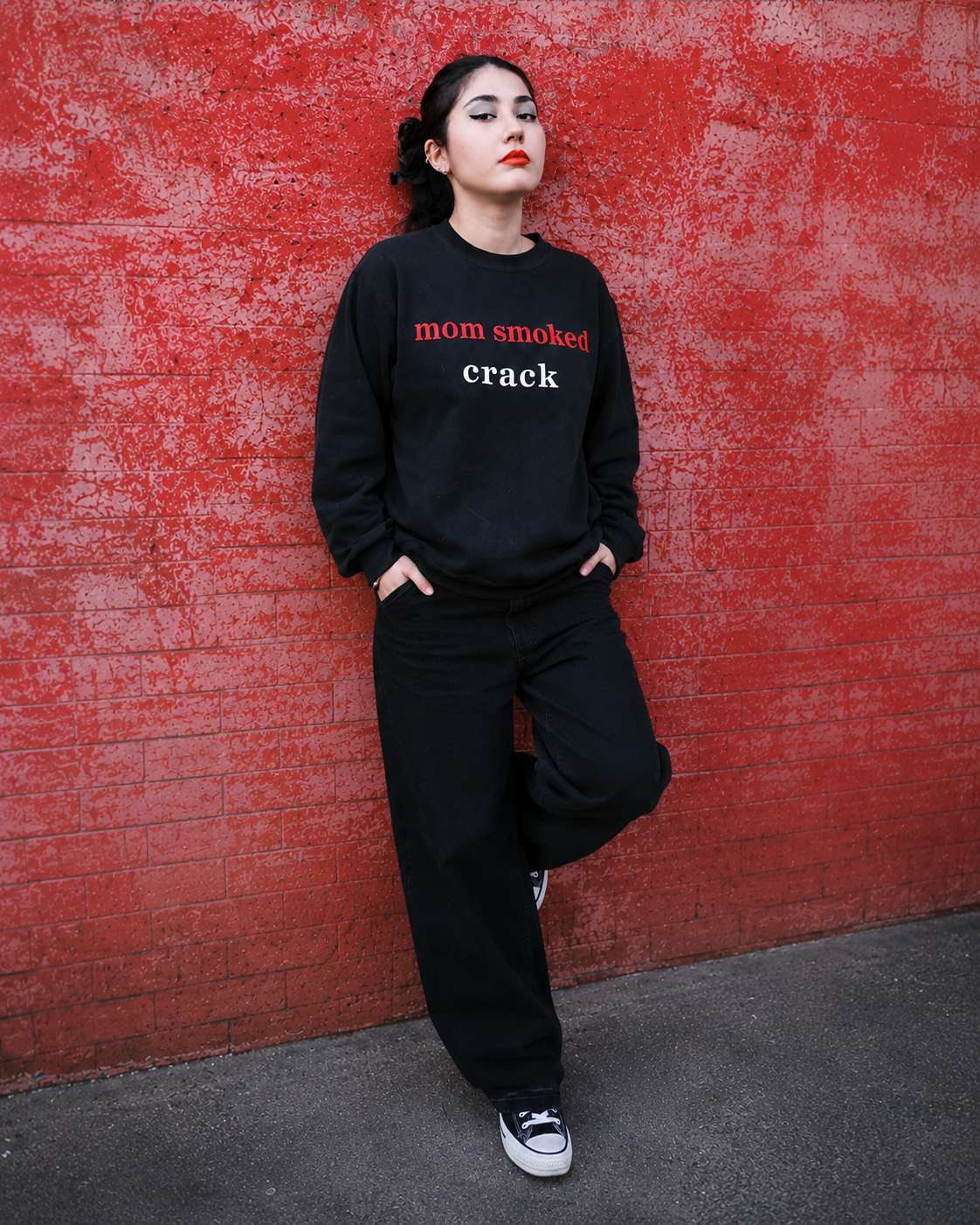 mom smoked crack sweatshirt