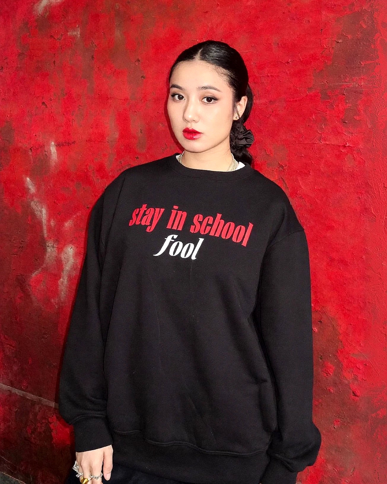 school sweatshirt