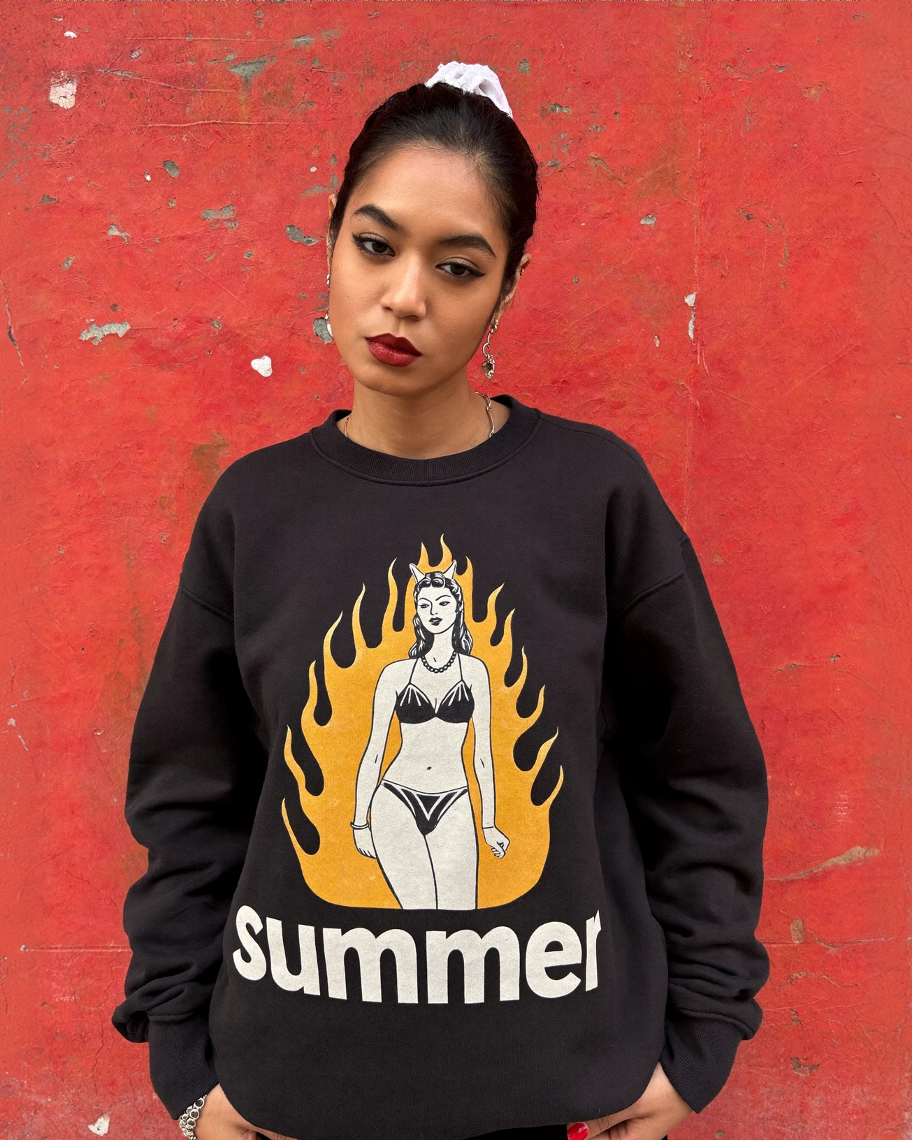 summer devil sweatshirt